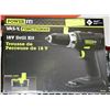 Image 1 : 18V DRILL KIT W/BATTERY,CHARGER NEW IN BOX