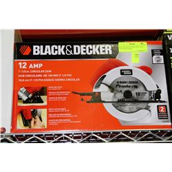 BLACK AND DECKER CIRCULAR SAW NEW IN BOX