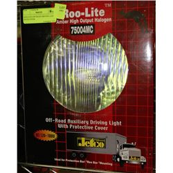 ROO-LITE OFF ROAD DRIVING LIGHT WITH COVER