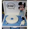 Image 1 : VINTAGE SEARS MICKEY MOUSE PORTABLE RECORD PLAYER