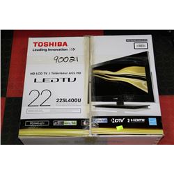 TOSHIBA HD LCD TV 22" NEW IN BOX