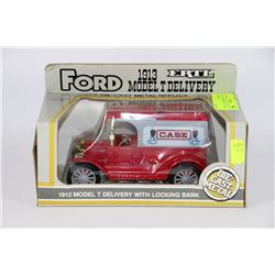 1:25 1913 FORD MODEL T DELIVERY "CASE" BANK
