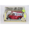 Image 1 : 1:25 1913 FORD MODEL T DELIVERY "CASE" BANK
