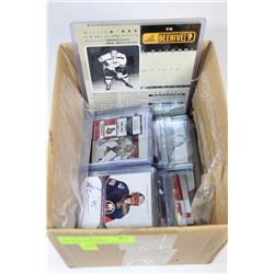 BOX OF SPORTS CARDS INCL.LUONGO, GRADED GEM MINT