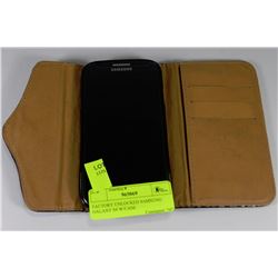 FACTORY UNLOCKED SAMSUNG GALAXY S4 W/CASE
