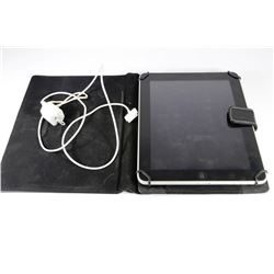 APPLE FIRST GENERATION IPAD 16GB WITH LEATHER CASE
