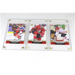 CONNOR MCDAVID TEAM CANADA CARDS X3
