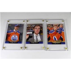 CONNOR MCDAVID HOCKEY CARDS X3