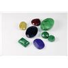 Image 1 : #10 ASSORTMENT OF NATURAL REDY RUBY, NATURAL BLUE