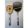 Image 1 : VINTAGE MIRROR AND HAIR BRUSH
