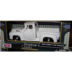 MOTORMAX 1956 F100 DIE CAST PICK UP 1:24 SCALE
