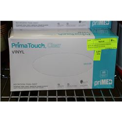 BOX OF MEDIUM SIZED PRIMA TOUCH EXAM GLOVES