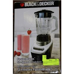 B&D FASHION BLADE 12-SPEEED BLENDER