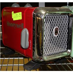 HONEYWELL 1500 WATT HEATER, 2 SPEED