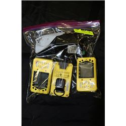 3-INDUSTRIAL SCIENTIFIC M40 GAS MONITORS WITH