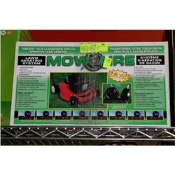 PAIR OF MOW AIRE LAWN AERATING SYSTEM