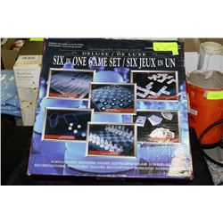 NEW LIMITED EDITION DELUXE SIX IN ONE GAME