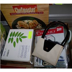 FLAT OF MISC NEW PRODUCTS INCL. D-LINK,CHEFMASTER