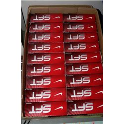 FLAT OF ASSORTED RECLAIMED GOLF BALLS AS THEY COME