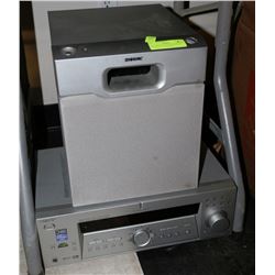 SONY DIGITAL/AUDIO CONTROL CENTER &  SUB WOOFER