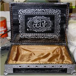 DECORATIVE AND JEWELLED BOOK BOX