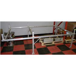 ALUMINUM 9' FULL LENGTH CARGO RACK FOR OVER CAB