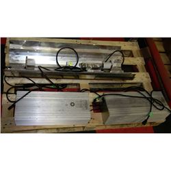 LOT OF 2-400W METAL HALIDE LIGHTS WITH 14000K BULB