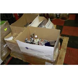 PALLET OF SPORT TROPHIES,MEDALLIONS,PLAQUES,