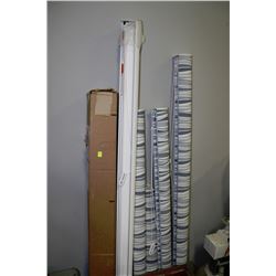 SET OF 6 HUNTER DOUGLAS ROLLER BLINDS