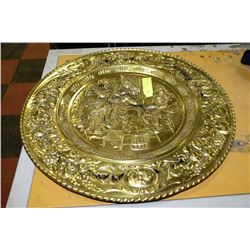 ESTATE BRASS WALL HANGING PLATE