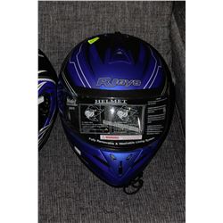 RJAYS DOT APPROVED YOUTH MOTORCYCLE HELMET SMALL