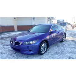 2008 HONDA ACCORD EX-L COUPE