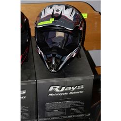 RJAYS DOT APPROVED YOUTH MOTORCYCLE HELMET LARGE
