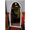 Image 1 : SHOWHOME WHITE FRAMED WALL HANGING MIRROR