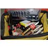 Image 1 : YELLOW TOOL BAG WITH ASSORTED TOOLS INCL.