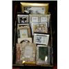 Image 1 : FLAT W/ ASSORTED NEW PICTURE FRAMES FROM GIFT SHOP