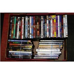 FLAT OF ASSORTED DVD'S