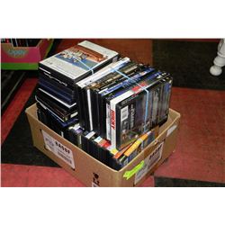 BOX OF ASSORTED DVD'S