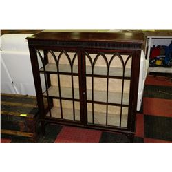 2 DOOR CURIO CABINET