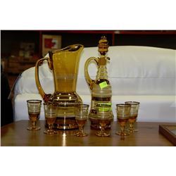 VINTAGE ESTATE 9-PC LIQUOR SERVICE SET