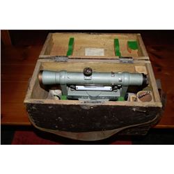 VINTAGE 11" DUMPY LEVEL FABER CASTELL SURV. SCOPE