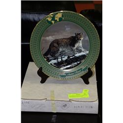 BRADFORD EXCHANGE AMERICAN MONARCH PLATE W/ COA