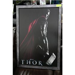THOR ORIGINAL MOVIE PLAQUERED POSTER BY MARVEL