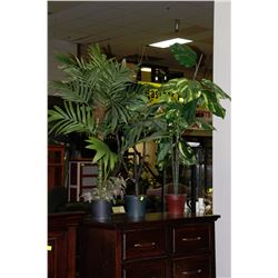 SHOWHOME ASSORTMENT OF 3 ARTIFICIAL PLANTS