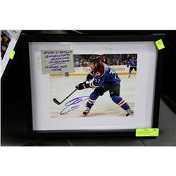 RYAN O'REILLY FRAMED AUTOGRAPH PICTURE