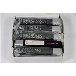 PACK OF 10 SUPERSLIM REFILLABLE BUTANE LIGHTERS