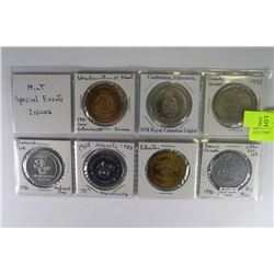 GROUP OF SPECIAL EVENT COINS 1975-1990