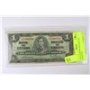 Image 1 : 1937 CANADIAN ONE DOLLAR BANKNOTE