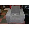 Image 1 : GREY FABRIC ARMCHAIR