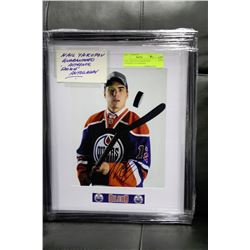 NAIL YAKUPOV GUARANTEED AUTHENTIC AUTOGRAPH